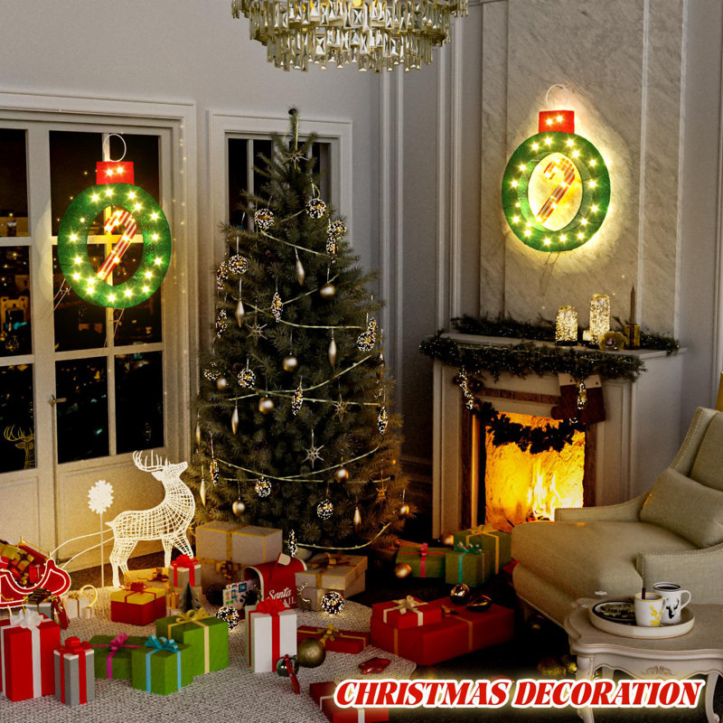 Light up ornaments for living room discount